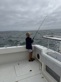 While watching and fishing