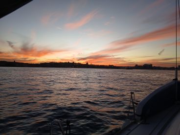 Spectacular sunset view of Malta