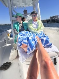 Boating with Patrick