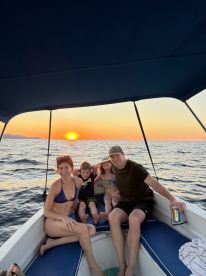 Amazing sunset boat trip! 
