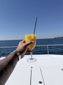 Beautiful sunset cruise 