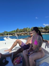 Awesome boat trip down the coastline