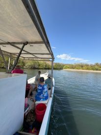 Boating with Esmeralda