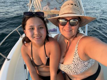 beautiful day on the water